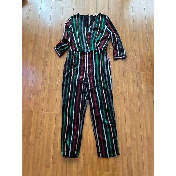 Ted Baker Sileza multicolor Striped Jumpsuit Ted Size 2 US 6 - Picture 2 of 7